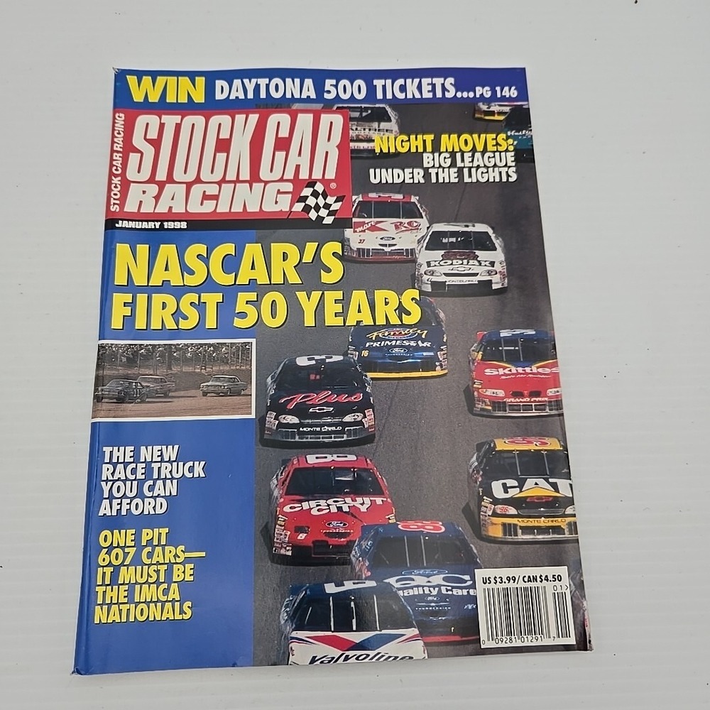 STOCK CAR RACING MAGAZINE----JANUARY 1998